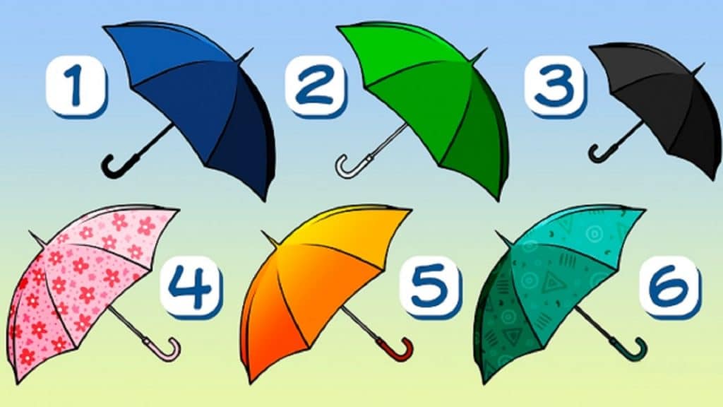 Забавен тест: Изберете чадър и разберете нещо интересно за себе си! 1