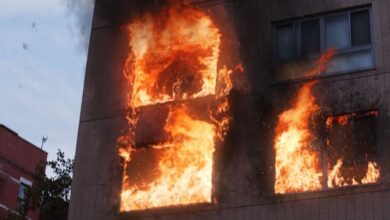 Пожар в жилищна сграда в Чепеларе